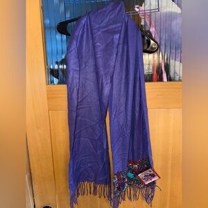 New Team Diva Scarf-boho-western-biker-purple
